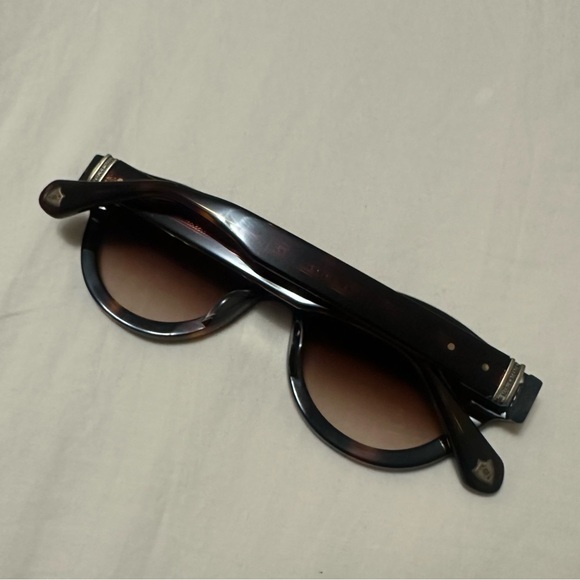 Matsuda M1021 Panto Sunglass | Dark Tortoise | Brown Gradient Lenses /48-22-145 - Picture 8 of 9